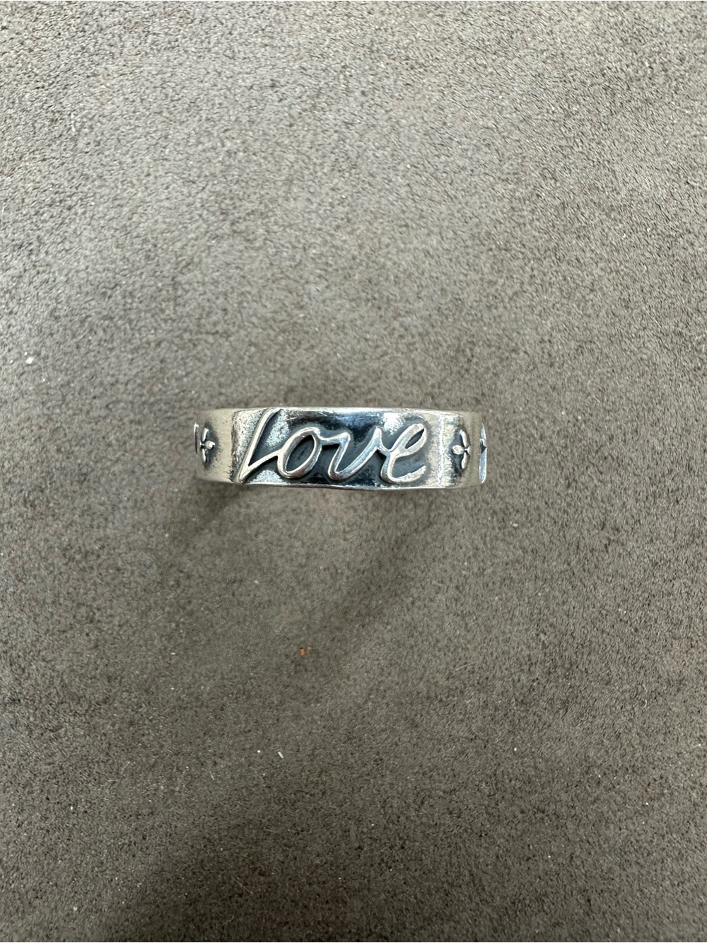 James Avery RETIRED Faith, Hope & Love Ring - Picture 3 of 6